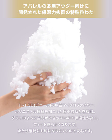 保温性粒わた