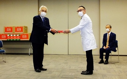 開催事後レポート 東京都麺類協同組合が東京都済生会中央病院へ 年越し天ぷらそば弁当 で応援 東京都麺類協同組合のプレスリリース