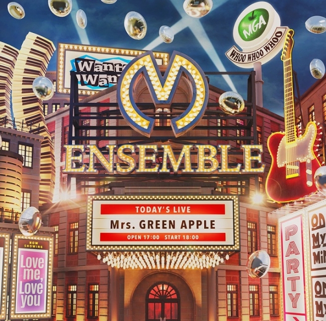 Mrs Green Apple アルバム Ensemble 4月18日発売 ユニバーサル ミュージック合同会社のプレスリリース