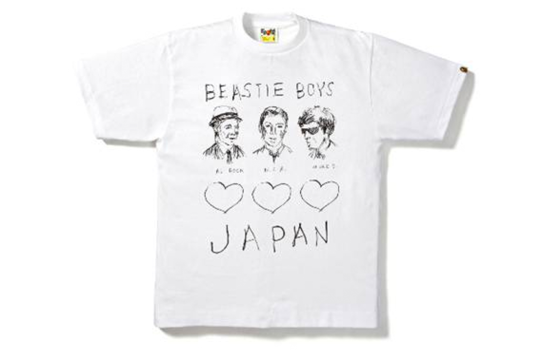 ビースティ・ボーイズ x A BATHING APE® チャリティコラボレーションTシャツ発売決定！｜ユニバーサル ミュージック合同会社の