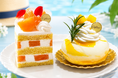 【カファレル大丸神戸店】初夏の味わい「メロンショートケーキ」「マンゴーチーズ」が登場