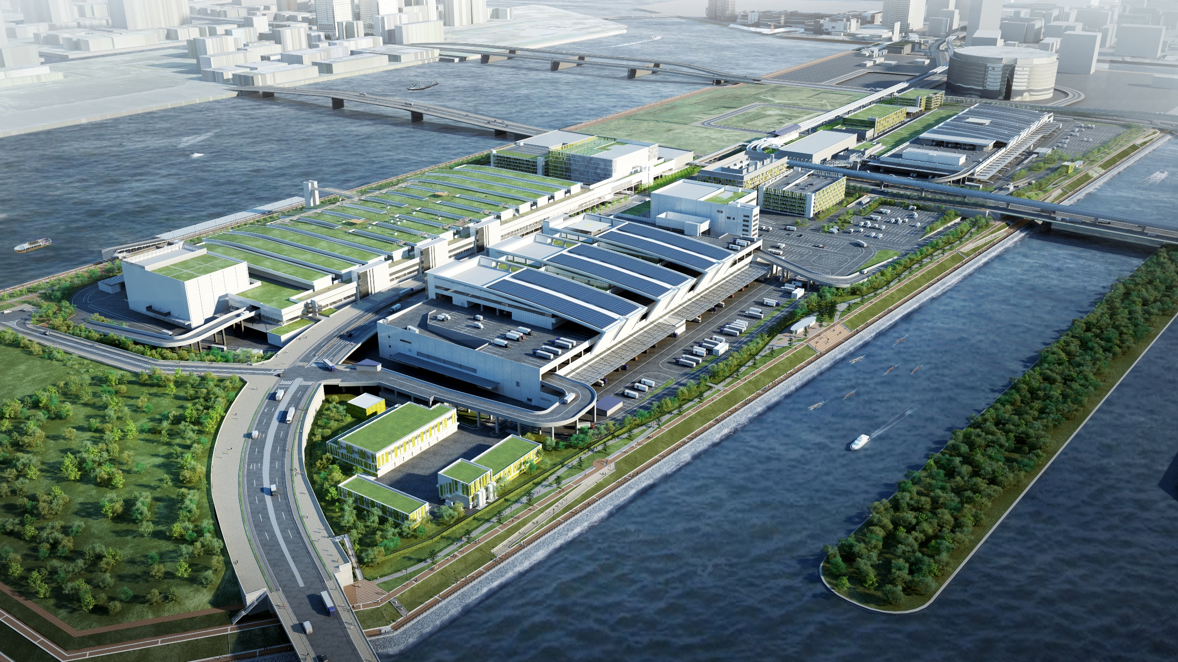 豊洲市場の加工パッケージ棟21件と水産仲卸棟14件を設計 施工 株式会社ラックランドのプレスリリース