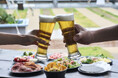 松屋銀座、メキシカン「ビアガーデンをオープン　「酷暑日」に合わせたサービスや従業員向けの「酷暑日の体調サポート対策 」を実施