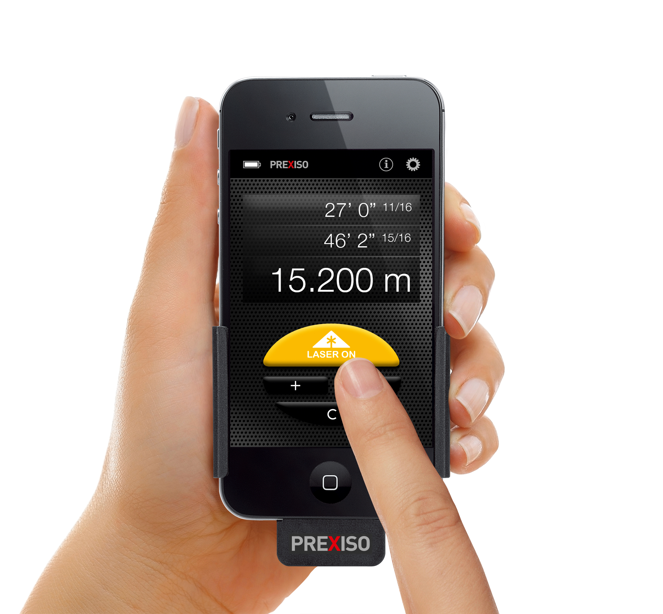Prexiso Ic4 Iphone用測定アクセサリー ライカ ジオシステムズ株式会社のプレスリリース