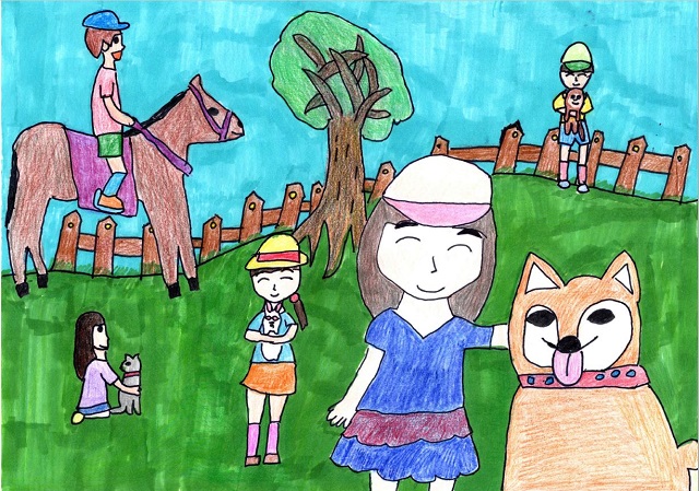 「お友だちと動物と仲良くなれるキャンプ！」、群馬県、9歳