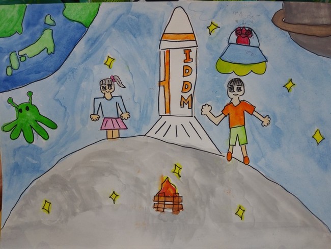 「宇宙キャンプ」 茨城県、12歳 「宇宙キャンプ」 茨城県、12歳