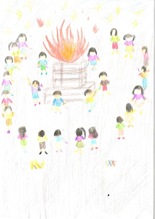 「たのしいサマーキャンプ」 奈良県、9 歳