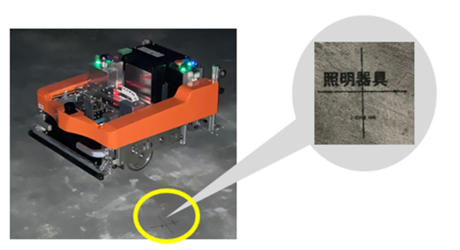出しロボットシステム「SumiROBO」での印字例