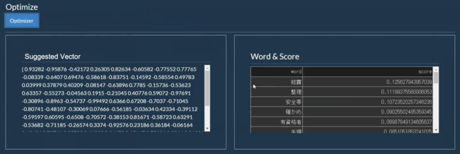 図1：「WordSonar for AccidentView」での利用例。発生が予想される労働災害の危険因子とその改善・予防策を示す。