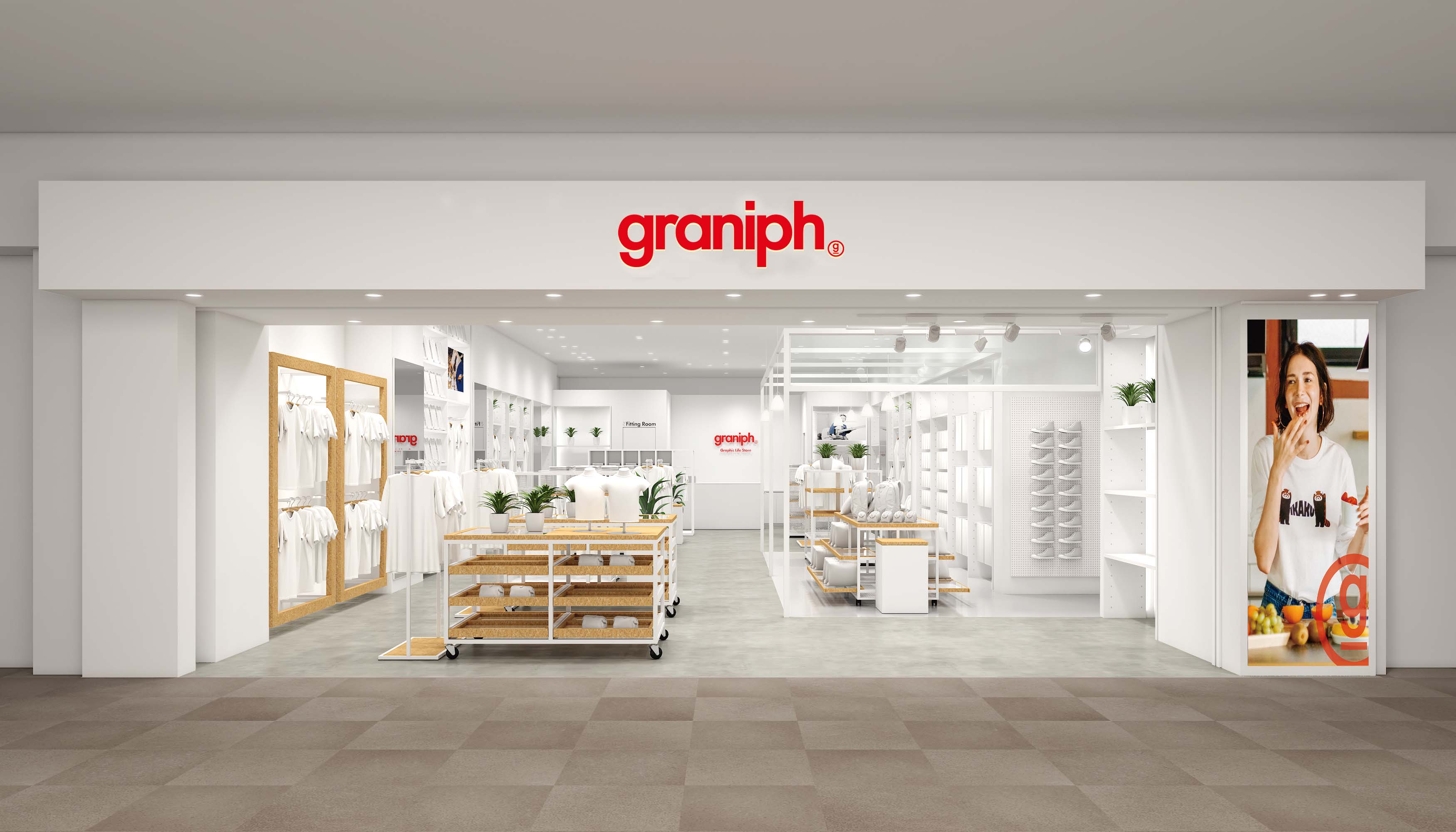 グラフィックライフストアのグラニフ 3月度 2店舗を新規オープン 2店舗をリニューアルオープン 株式会社グラニフのプレスリリース