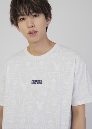 Tシャツ「ポケモンカード パターン」