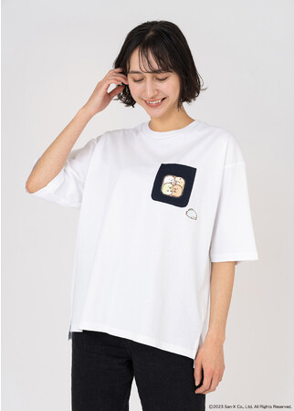 ビッグシルエット5分袖Tシャツ「ぎゅーっと すみっコ」