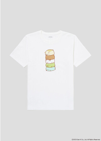 Tシャツ「すみっコ タワー」表面