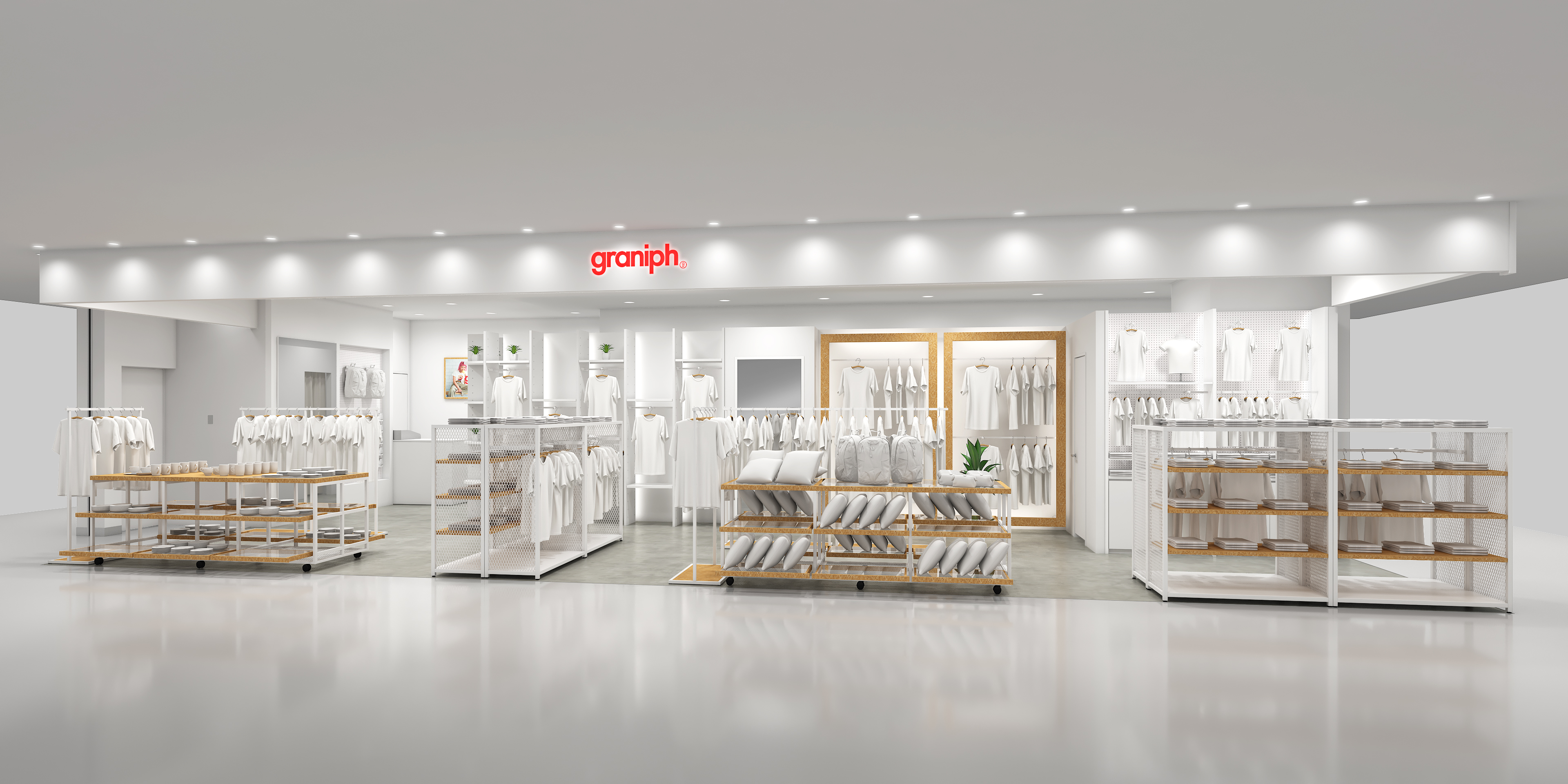 グラフィックライフストアのグラニフが 新しい店舗デザインフォーマットを拡大展開 ９月度 4店舗を新規オープン １店舗をリニューアルオープン 株式会社 グラニフのプレスリリース