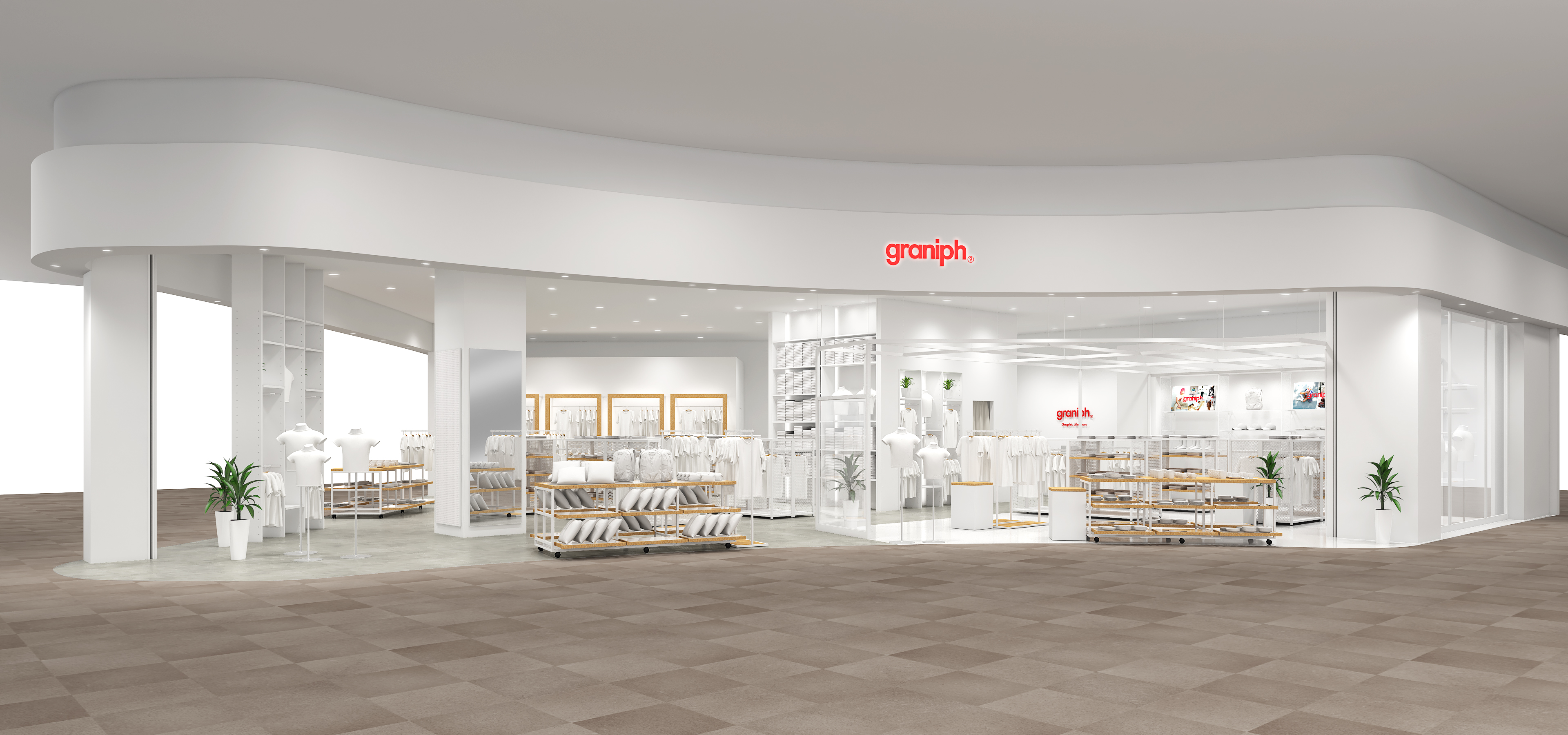 グラニフ史上最大規模のグラフィックライフストア グラニフ イオンモール浜松市野店 11月5日 金 オープン 株式会社グラニフのプレスリリース