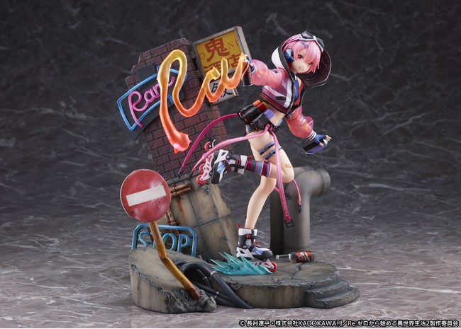 最新な リゼロ 1/7スケールフィギュア ラム-Neon ラム Ver.- Neon City