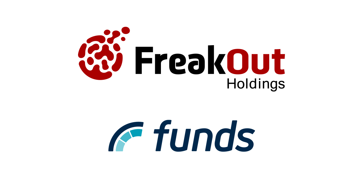 フリークアウト・ホールディングス、貸付投資の「Funds」を運営するファンズ株式会社と資金調達の多様化に向けた取り組みを開始
