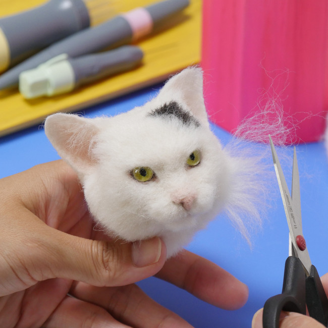 見間違える人続出。リアルを徹底追求した猫が制作できる、羊毛フェルト作家 yamanonoさんによるオンラインレッスンが登場 – STORY  [ストーリィ] オフィシャルサイト