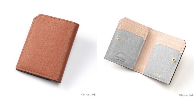 CARAMELLO　　N.PINK×L.GRY　スマートカードウォレット 　各29,700円(税込)