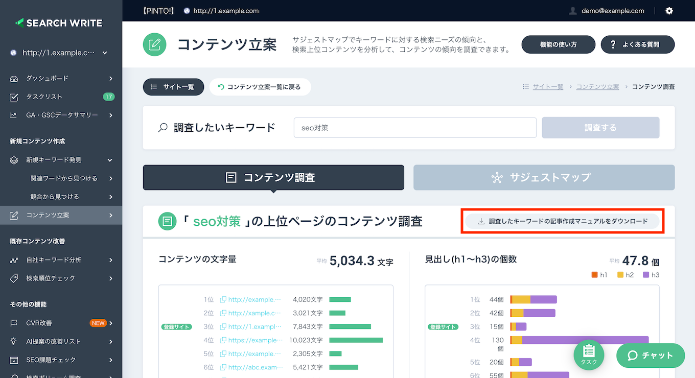 【新機能リリース】株式会社PLAN-Bが提供する運用型SEOツール「SEARCH WRITE（サーチライト）」に「記事作成マニュアル ...