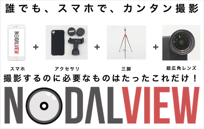 物件撮影アプリ「NODALVIEW」