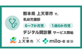 ミラボ、熊本県 上天草市で 乳幼児健診 デジタル問診票サービス「mila-e 健診」提供開始