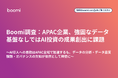 Boomi調査：APAC企業、強固なデータ基盤なしではAI投資の成果創出に課題