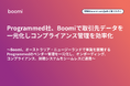 Programmed社、Boomiで取引先データを一元化しコンプライアンス管理を効率化