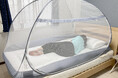 \夏の快眠革命/大人気のワンタッチ蚊帳に、待望の新サイズ「セミダブル」が新登場!広々使えて虫除け効果も抜群。ベッドでも床でも使える便利な蚊帳で、暑い夜を快適・安心に過ごしませんか?