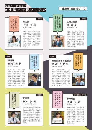 採用ポスター（裏面）