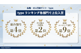 【株式会社Engieerforce】Type転職で転職ランキング2位を獲得!