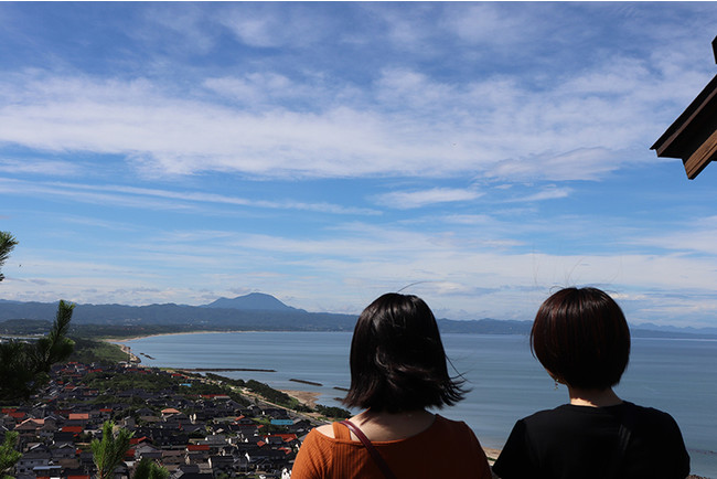 展望台からの景色は絶景です