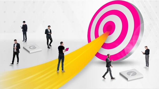 生活者のWEB上の行動を推定し、ターゲティングしていくサービスのイメージ(Vatic社提供)