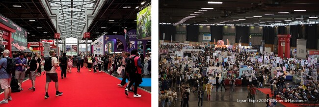 2024年開催の「第23回Japan Expo Paris」の様子