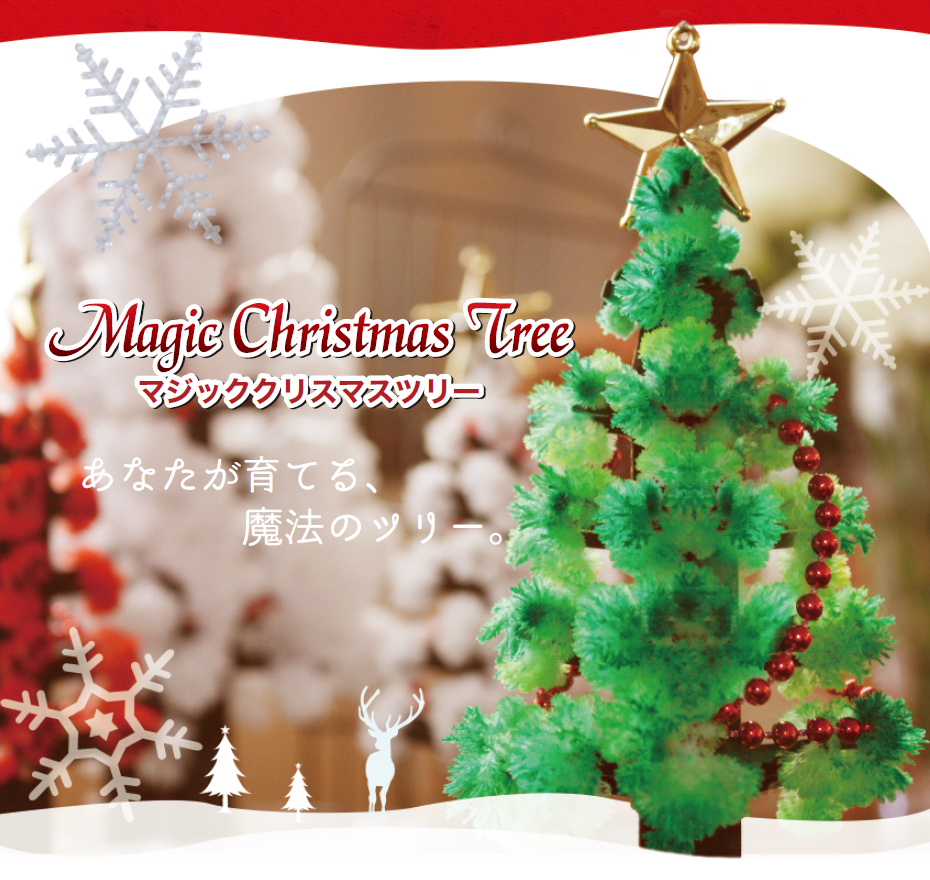 33万個突破 マジッククリスマスツリー おうちクリスマスに大人気 お子様でも簡単に育てられる魔法のツリー を数量限定で緊急販売 株式会社啓文社のプレスリリース