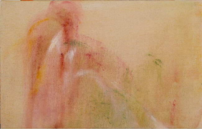 色の跡：松林雪貞「雪貞画譜」 2022 Oil on canvas 21.1x33.3cm