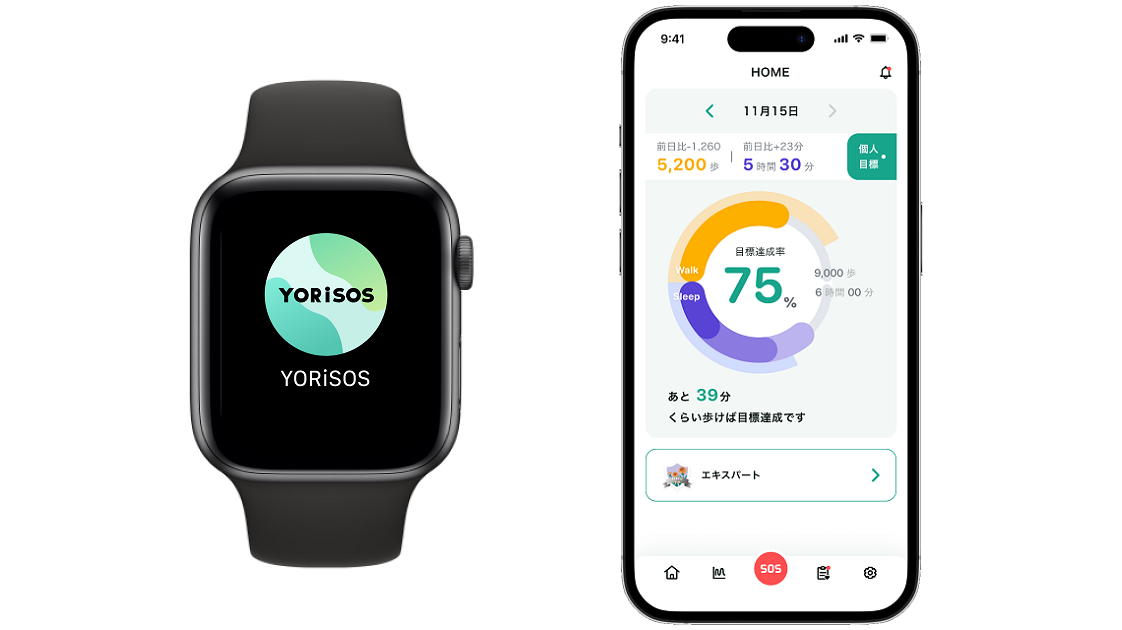 セコムに緊急通報ができる｢YORiSOS｣アプリを配信開始 「Apple