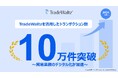 TradeWaltzを活用したトランザクション数が10万件を突破