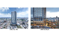 エリア最高層(※1) 39階建 十条駅前「住宅・商業・公益」一体複合施設『J& TERRACE(ジェイトテラス)』新築分譲マンション『THE TOWER JUJO(ザ・タワー十条)』竣工