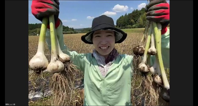 ▲実際に「本多荘輔の情熱にんにく畑」で作業しているスタッフからもコメントが挙がった ▲実際に「本多荘輔の情熱にんにく畑」で作業しているスタッフからもコメントが挙がった
