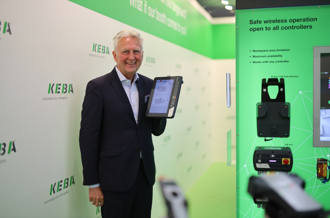 KEBA AG CEO Gerhard Luftensteiner