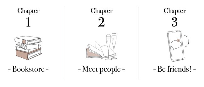 本に手と手が重なるように出会いを叶えるオンライン書店「Chapters（チャプターズ）」 - カワコレメディア | 最新トレンド・コスメ