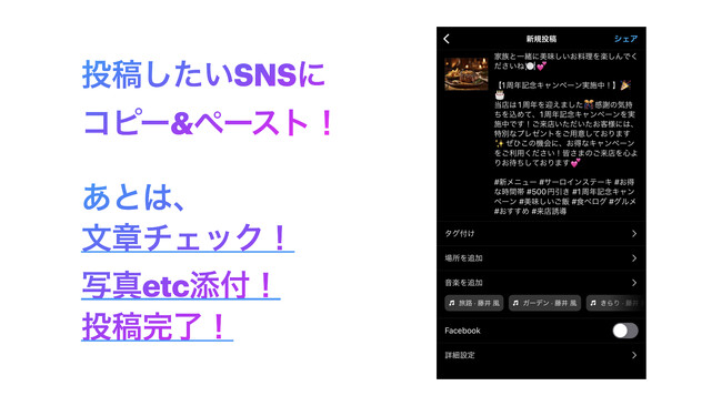 ″誰SNS投稿の未来