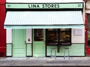 LINA STORES レストラン ロンドン、ソーホー地区 グリークストリート