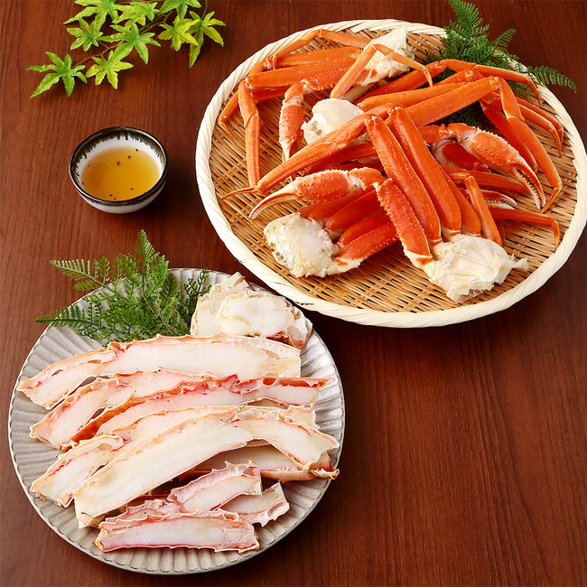 「中島水産」 カニ食べ比べセット　8,000円（税込み