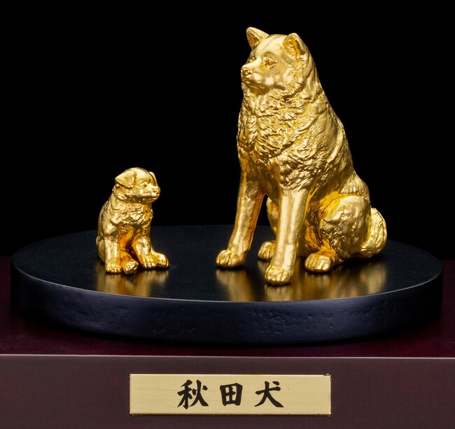 【新宿高島屋】秋田犬、チワワ、メインクーン、パンダほか「金」を使った工芸品約1,000点を集めて展示・即売。１月10日（水）から『大黄金展』を開催！