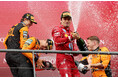 モエ・エ・シャンドンが祝福のジェロボアムとともに表彰台を飾る フォーミュラ 1 モエ・エ・シャンドン ベルギーグランプリ 2025
