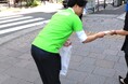 ライフネット生命　「顔の見える会社」として、恒例行事のあいさつ活動を実施