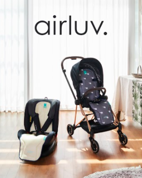 韓国で800日で約15万枚販売したファン付き子供用クールシート「airluv