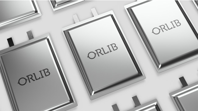 ORLIB社のコア技術である新世代電池にもパッケージデザインとして展開
